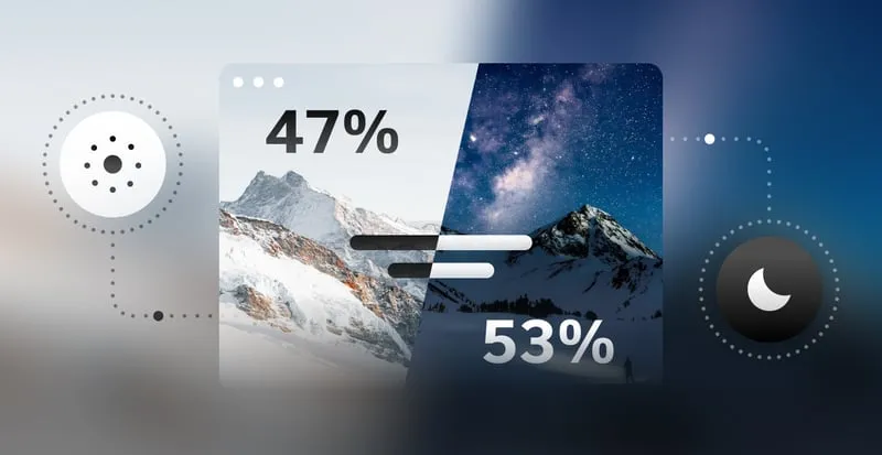 Dark mode design för webben: Användarpreferenser och trender