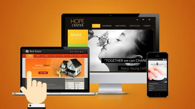 Skapa responsiva webbplatser med hjälp av webbdesign program